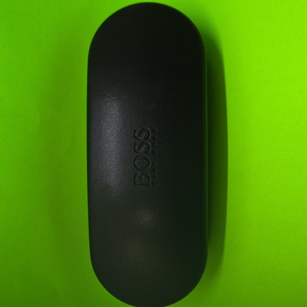 Hugo Boss Black Clamshell Eyeglass Case (Case Only)